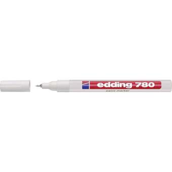 Conrad Edding 4-780049 edding 780 paint marker lakmarker wit 0.8 mm 1 stuks/pack aanbieding