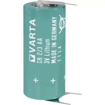 Conrad Varta cr2/3 aa slf speciale batterij cr 2/3 aa slf u-soldeerpinnen lithium 3 v 1350 mah 1 stuk(s) aanbieding