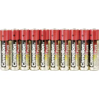 Conrad Camelion plus lr03 aaa batterij (potlood) alkaline 1250 mah 1.5 v 10 stuk(s) aanbieding