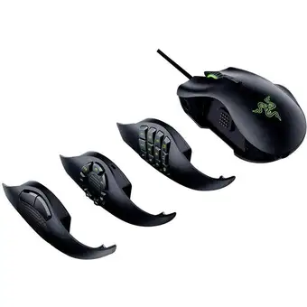 Conrad Razer naga trinity ergonomische gaming-muis usb optisch zwart 19 toetsen 16000 dpi verlicht, ergonomisch aanbieding