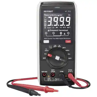 Conrad Voltcraft vc252 multimeter digitaal cat iii 600 v weergave (counts): 4000 aanbieding