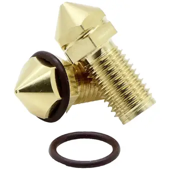 Conrad Fabconstruct nozzle brass 0,8 mm voor ultimaker um3, s3, s5, s5 pro brass nozzle aa rn35483 aanbieding