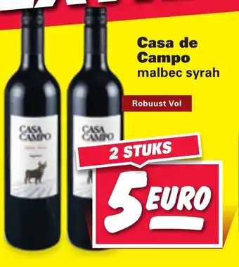 Nettorama Casa de Campo 2*750ml aanbieding