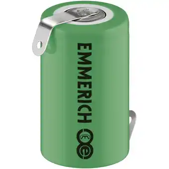 Conrad Emmerich 1/2 a zlf speciale oplaadbare batterij 1/2 a z-soldeerlip nimh 1.2 v 950 mah aanbieding