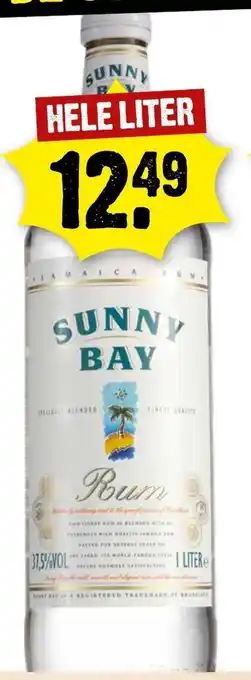 Dirck 3 Sunny Bay rum 1L aanbieding