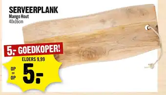 Dirck 3 Serveerplank 40*16cm aanbieding