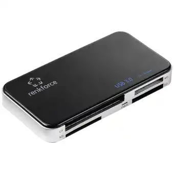 Conrad Renkforce rf-pcr-350 externe geheugenkaartlezer usb 3.0 zwart aanbieding