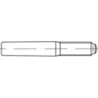 Conrad Toolcraft 144636 conische pen (ø x l) 6 mm x 45 mm staal 25 stuk(s) aanbieding