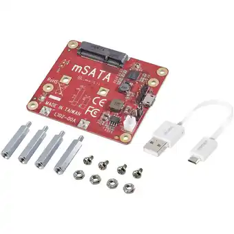 Conrad Renkforce usb/msata-converter + cable board geschikt voor serie: raspberry pi aanbieding