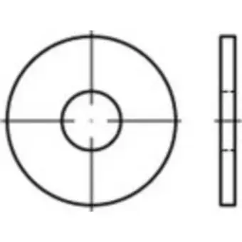 Conrad Toolcraft to-5454753 klinkring 10.5 mm 250 stuk(s) aanbieding