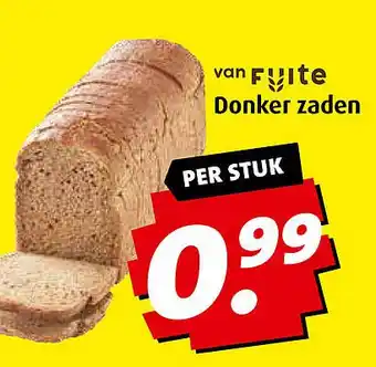 Boni Van Fyite Donker Zaden aanbieding