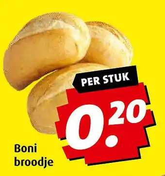 Boni Boni broodje aanbieding