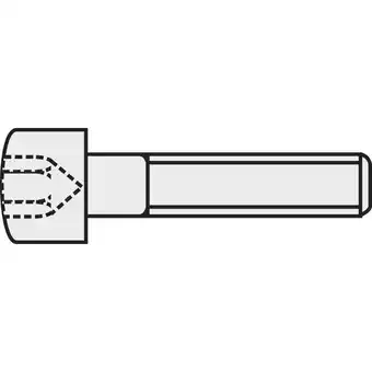 Conrad Toolcraft 839678 cilinderschroeven m4 16 mm binnenzeskant (inbus) din 912 iso 4762 staal 8.8 gezwart 100 stuk(s) aanbieding