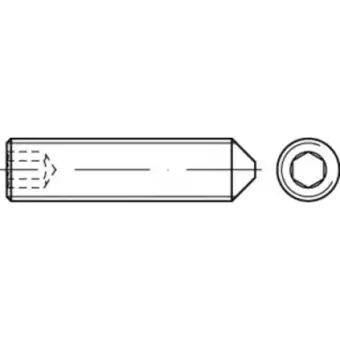 Conrad Toolcraft to-5414361 draadpen m12 60 mm staal galvanisch verzinkt 50 stuk(s) aanbieding