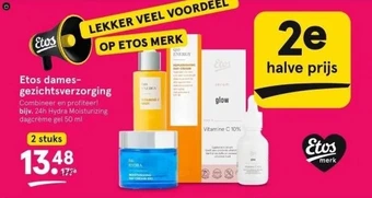 Etos Etos damesgezichtsverzorging aanbieding