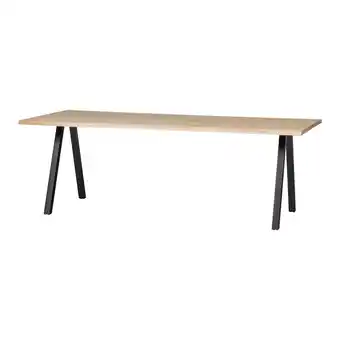 fonQ Woood tablo eettafel 220 x 90 cm aanbieding