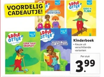 Lidl Kinderboek aanbieding