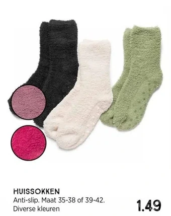 Xenos Huissokken aanbieding