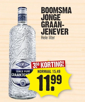 Super Dirck 3 Boomsma jonge graanjenever aanbieding