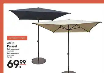 Sligro Sediamo Parasol 2x2 meter aanbieding