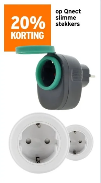 GAMMA op Qnect slimme stekkers aanbieding