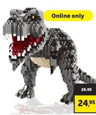 Boekenvoordeel Tyrannosaurus rex aanbieding