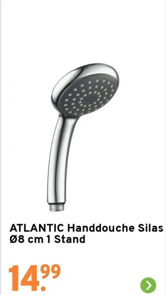 GAMMA ATLANTIC Handdouche Silas 08 cm 1 Stand aanbieding