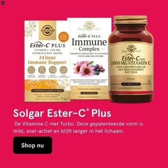 Etos Solgar ester-c plus aanbieding