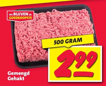 Nettorama Gemengd Gehakt 500g aanbieding