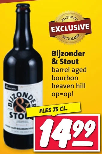 Nettorama Bijzonder & Stout 75 cl aanbieding