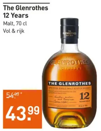 Gall & Gall The Glenrothes 12 Years Malt, 70 cl aanbieding