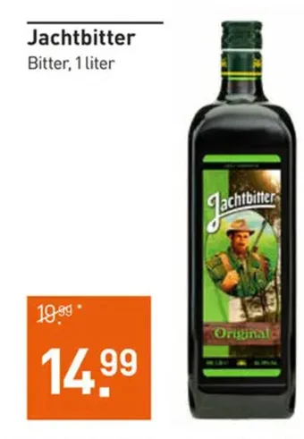 Gall & Gall Jachtbitter Bitter, 1 liter aanbieding