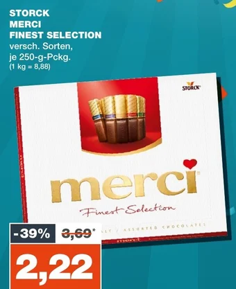 mein real DE STORCK MERCI FINEST SELECTION aanbieding