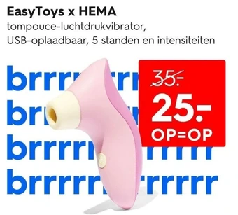 HEMA Easytoys x hema aanbieding