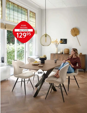 Profijt Meubel Stoel tacoma aanbieding