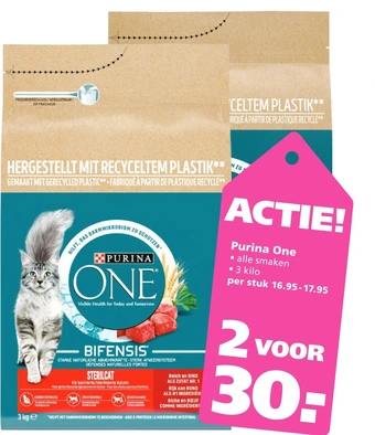 Ranzijn Purina one aanbieding