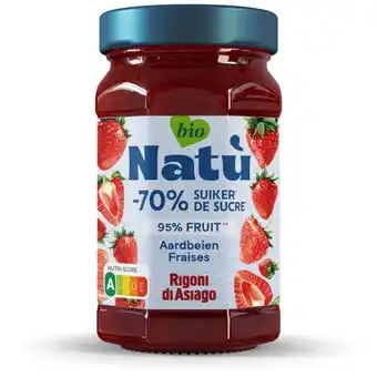 Albert Heijn Natù aardbeienspread aanbieding