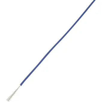 Conrad Tru components 1566852 draad liy 1 x 0.22 mm² blauw 10 m aanbieding