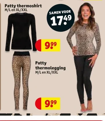 Kruidvat Patty thermoshirt aanbieding