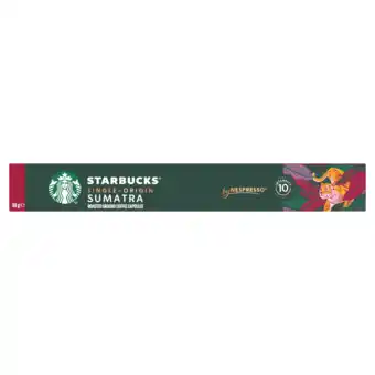 Dekamarkt Starbucks koffiecups single origin sumatra aanbieding