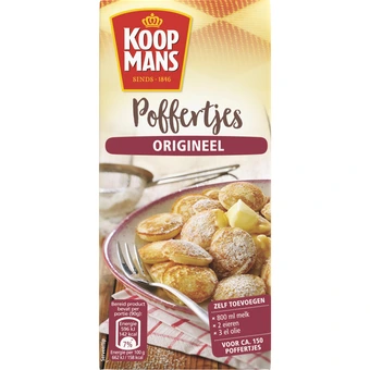 Dekamarkt Koopmans mix voor poffertjes aanbieding