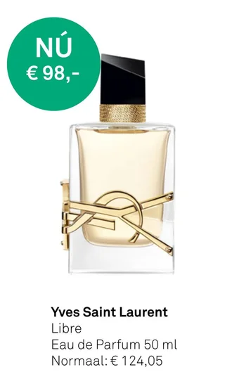 Mooi parfumerie Yves Saint Laurent Libre Eau de Parfum 50 ml aanbieding