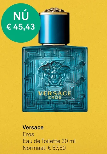 Mooi parfumerie Versace Eros Eau de Toilette 30 ml aanbieding