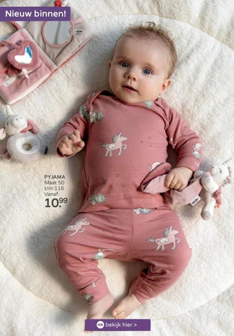 Prenatal Pyjama maat 50 t/m 116 vanaf aanbieding