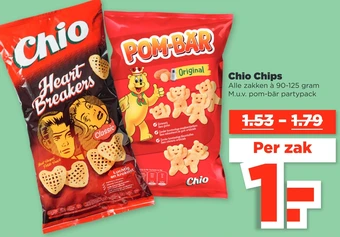 PLUS Chio chips aanbieding