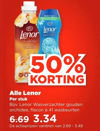 PLUS Alle lenor aanbieding
