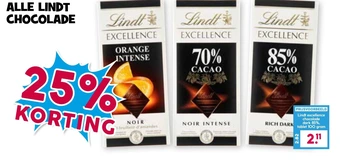 Boon`s Markt Alle lindt chocolade aanbieding