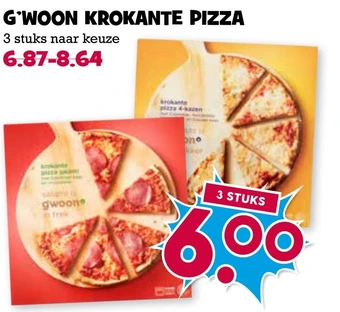 Boon`s Markt G'woon krokante pizza aanbieding