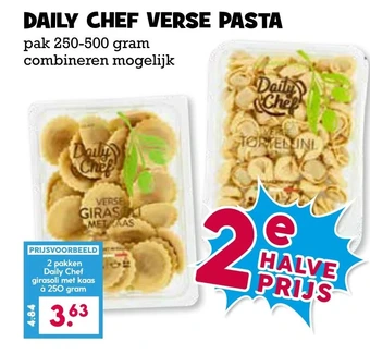 Boon`s Markt Daily chef verse pasta aanbieding