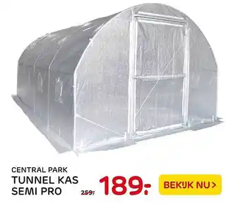 Praxis Central Park Tunnel Kas Semi Pro aanbieding